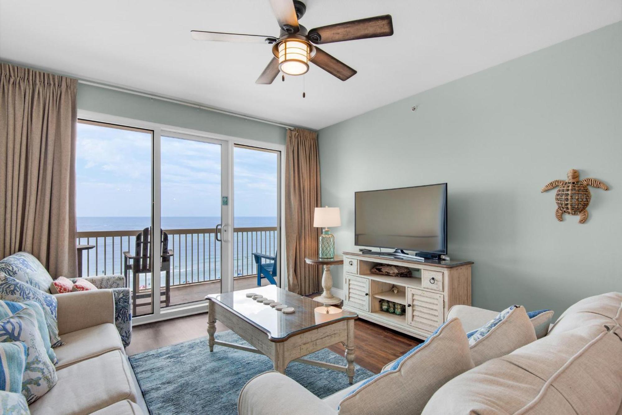 Calypso 1-608 East Aparthotel Panama City Beach Bagian luar foto