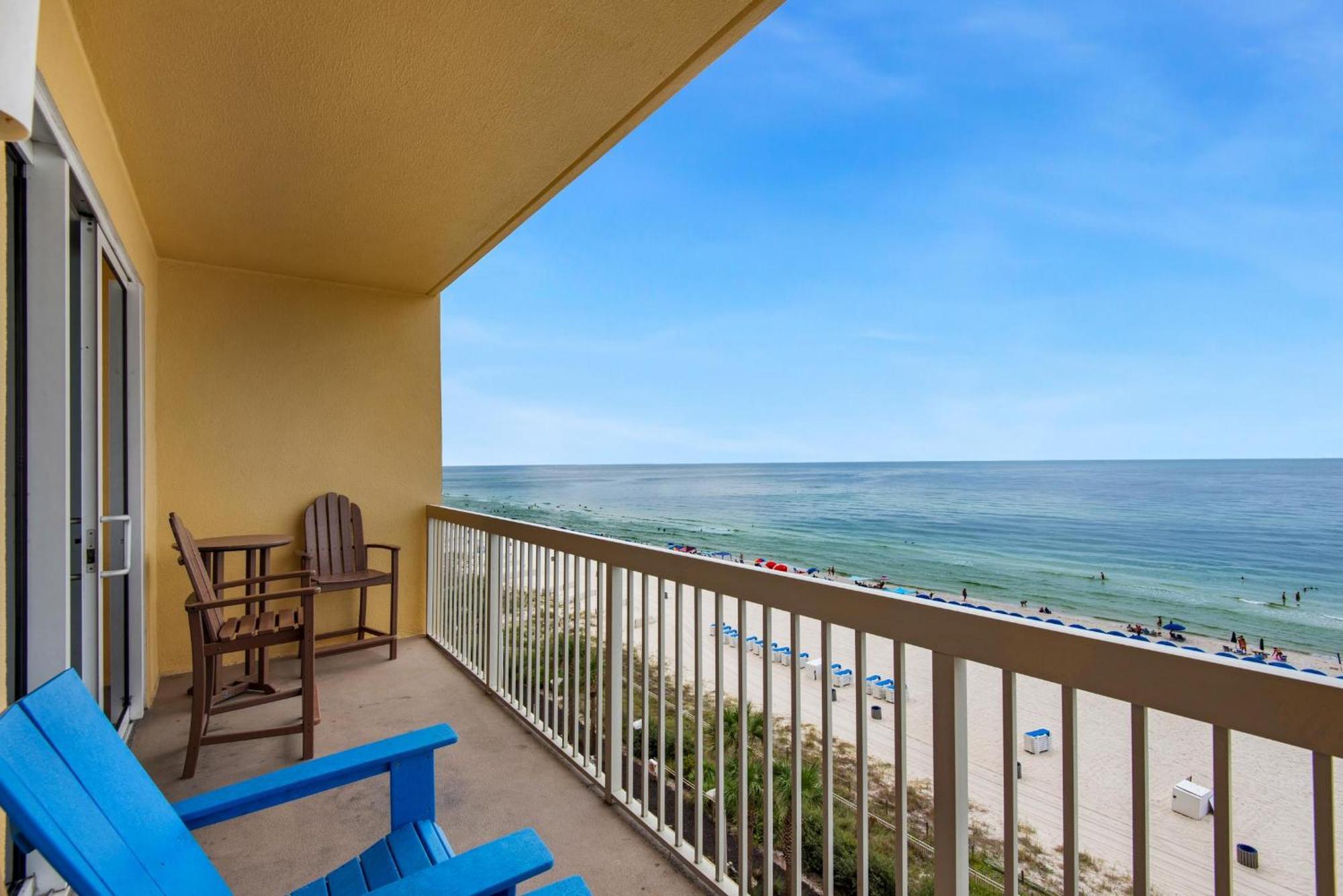 Calypso 1-608 East Aparthotel Panama City Beach Bagian luar foto