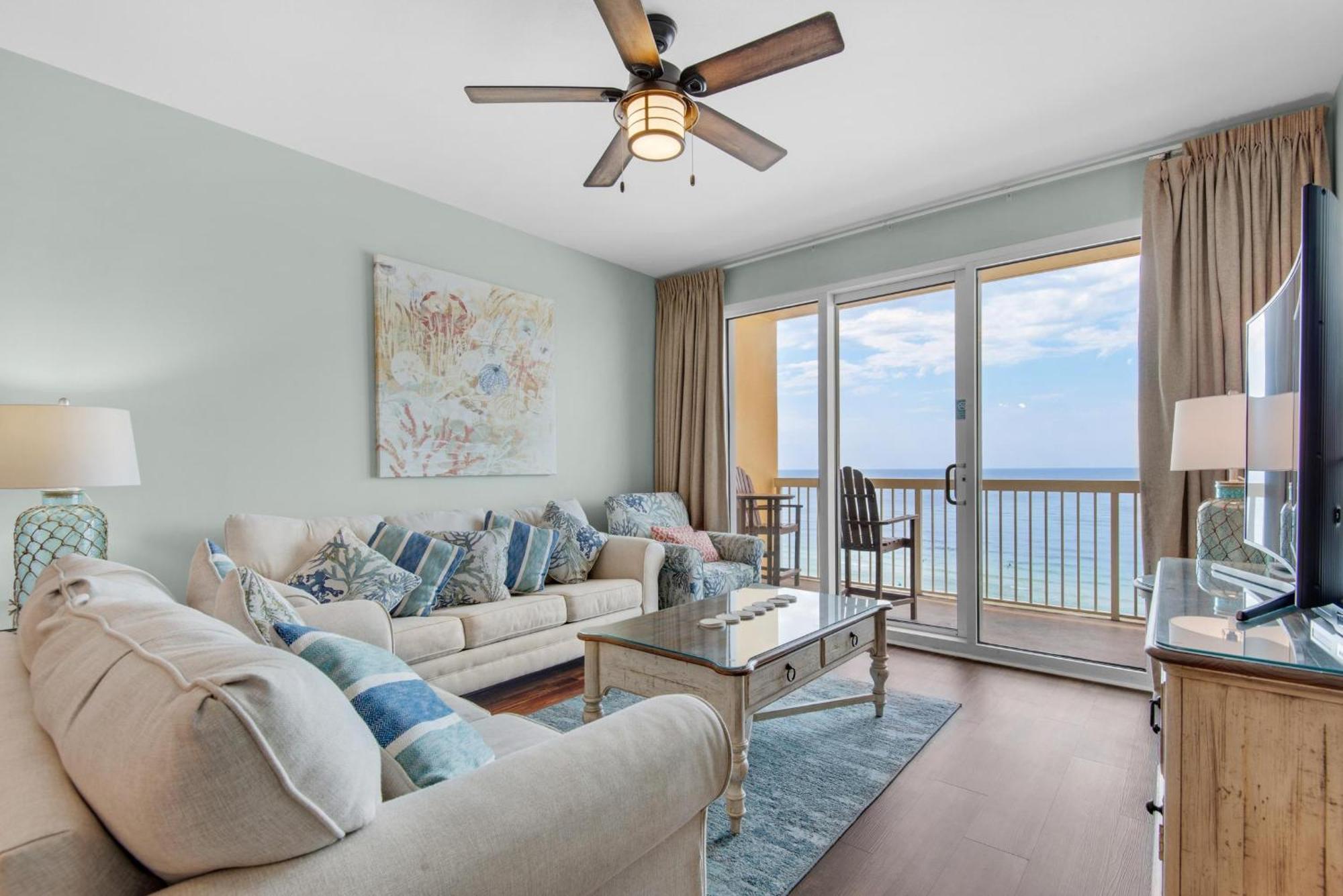 Calypso 1-608 East Aparthotel Panama City Beach Bagian luar foto
