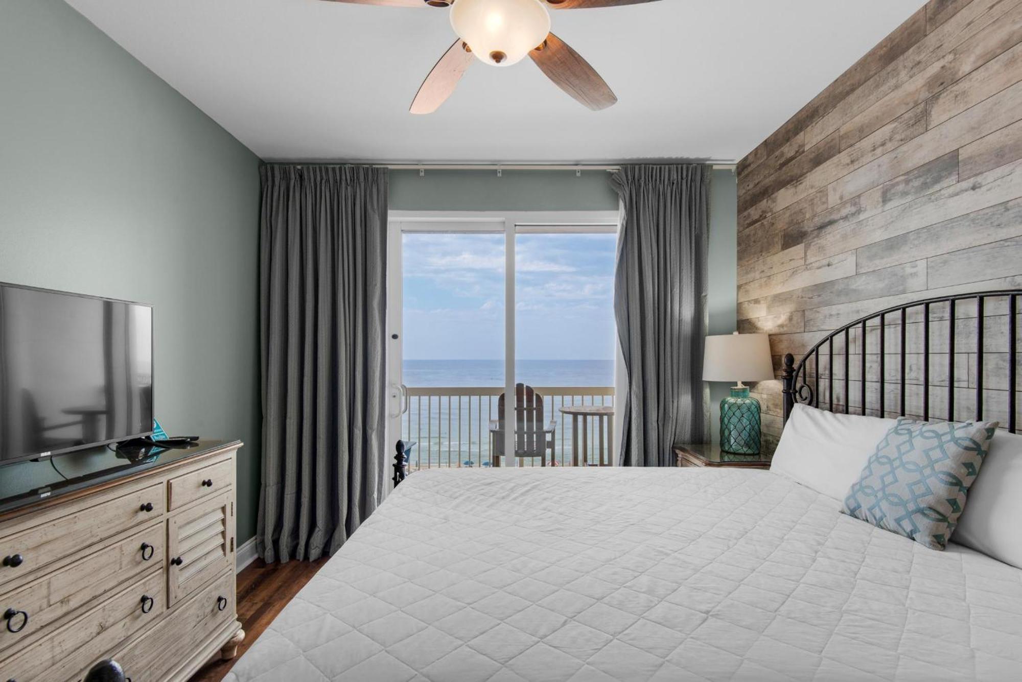 Calypso 1-608 East Aparthotel Panama City Beach Bagian luar foto