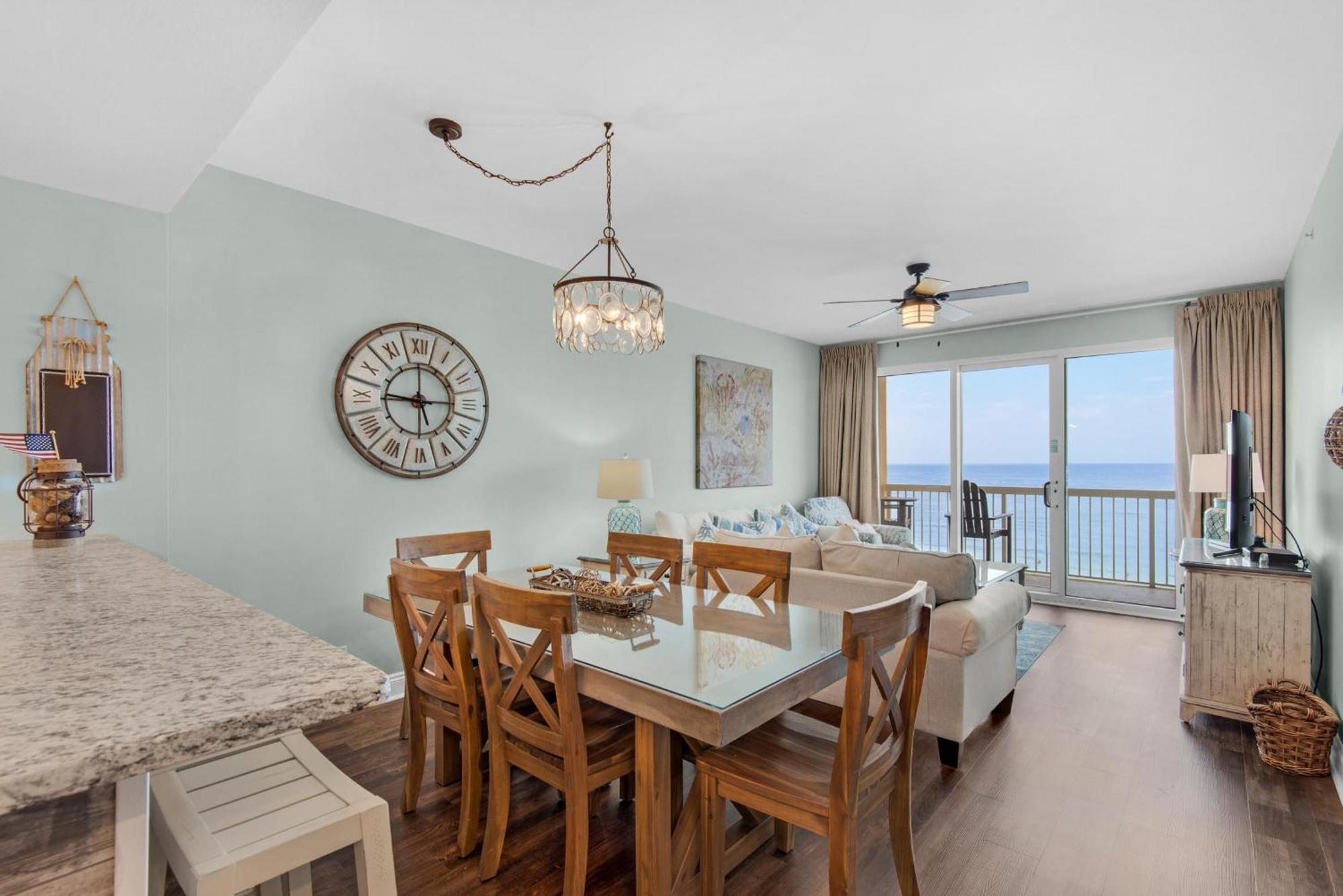 Calypso 1-608 East Aparthotel Panama City Beach Bagian luar foto