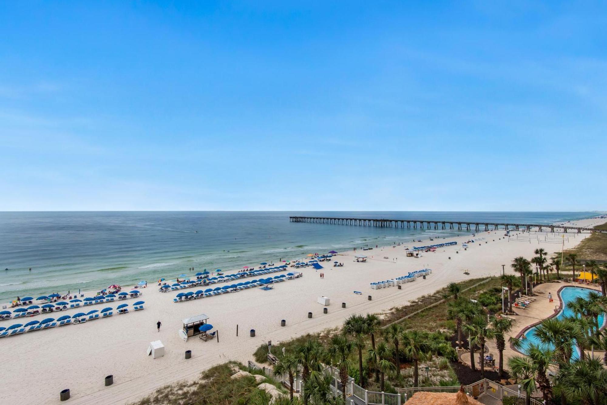 Calypso 1-608 East Aparthotel Panama City Beach Bagian luar foto