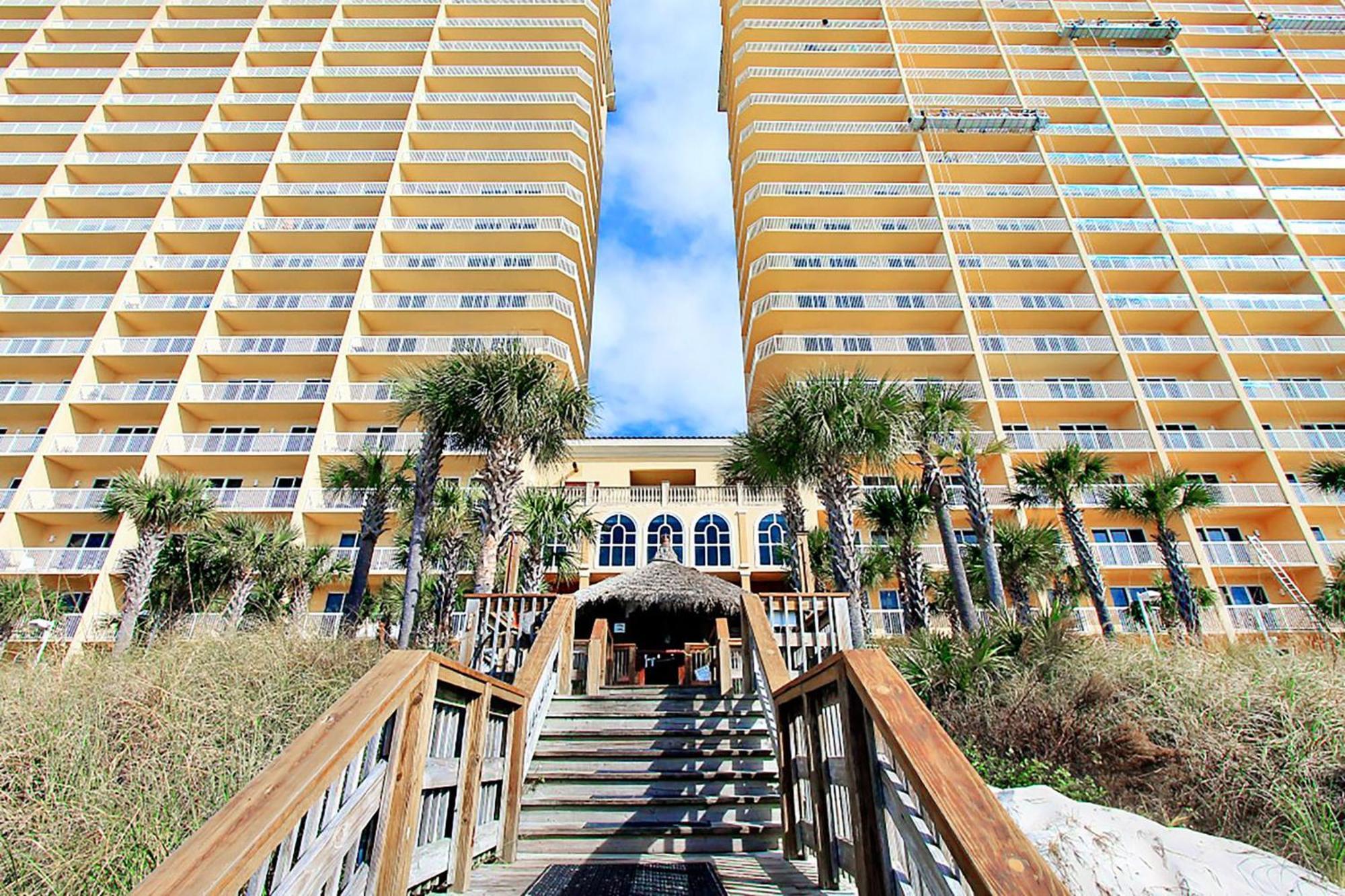 Calypso 1-608 East Aparthotel Panama City Beach Bagian luar foto