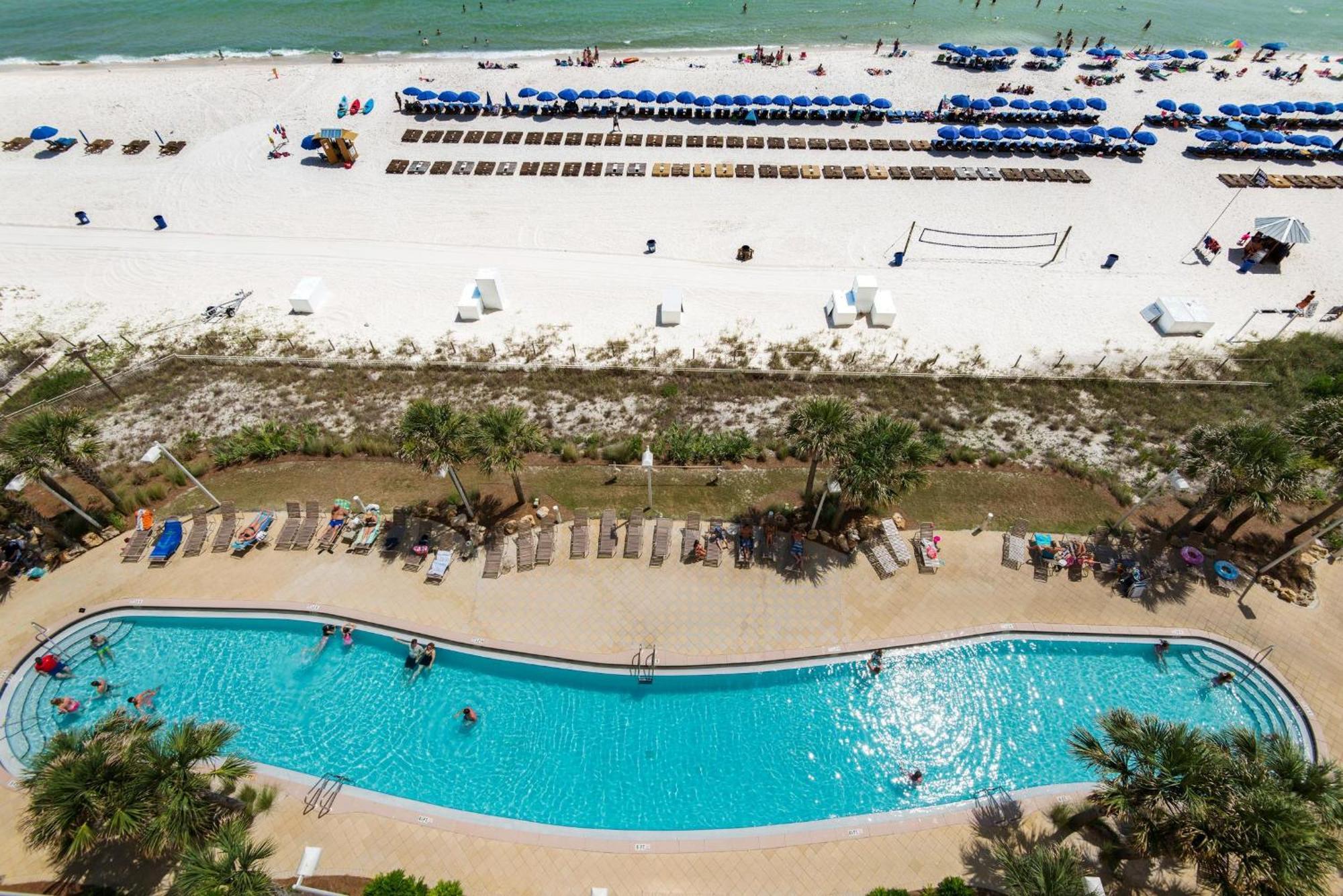 Calypso 1-608 East Aparthotel Panama City Beach Bagian luar foto