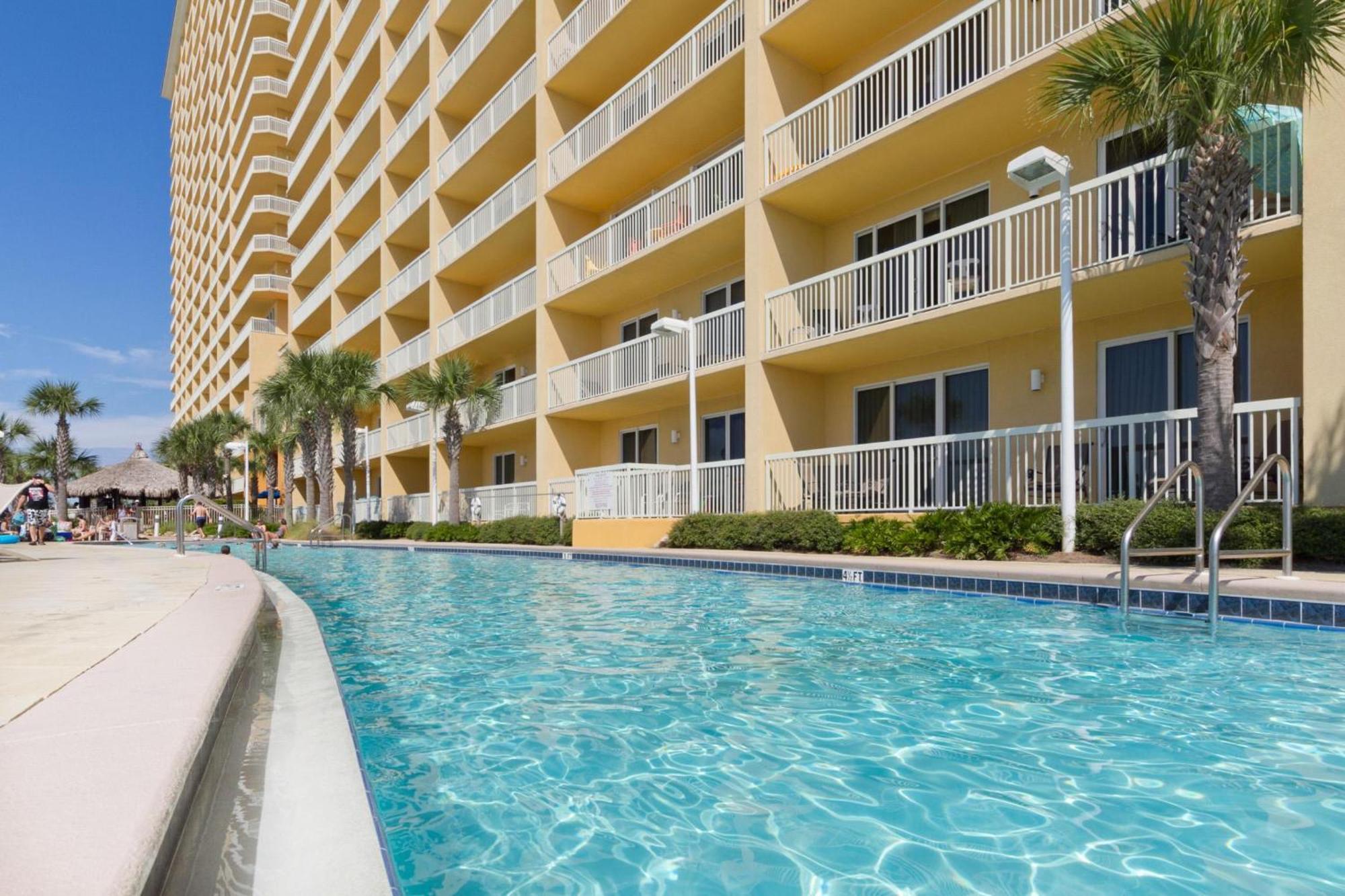 Calypso 1-608 East Aparthotel Panama City Beach Bagian luar foto